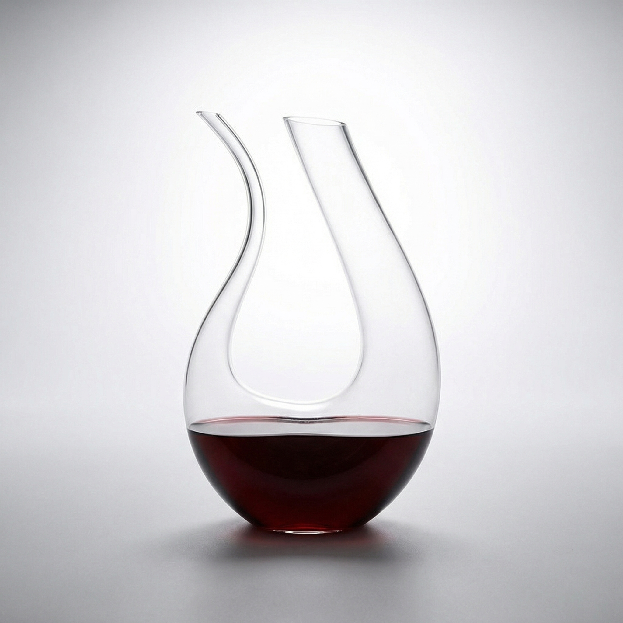 Crescendo Crystal U-Shaped Decanter