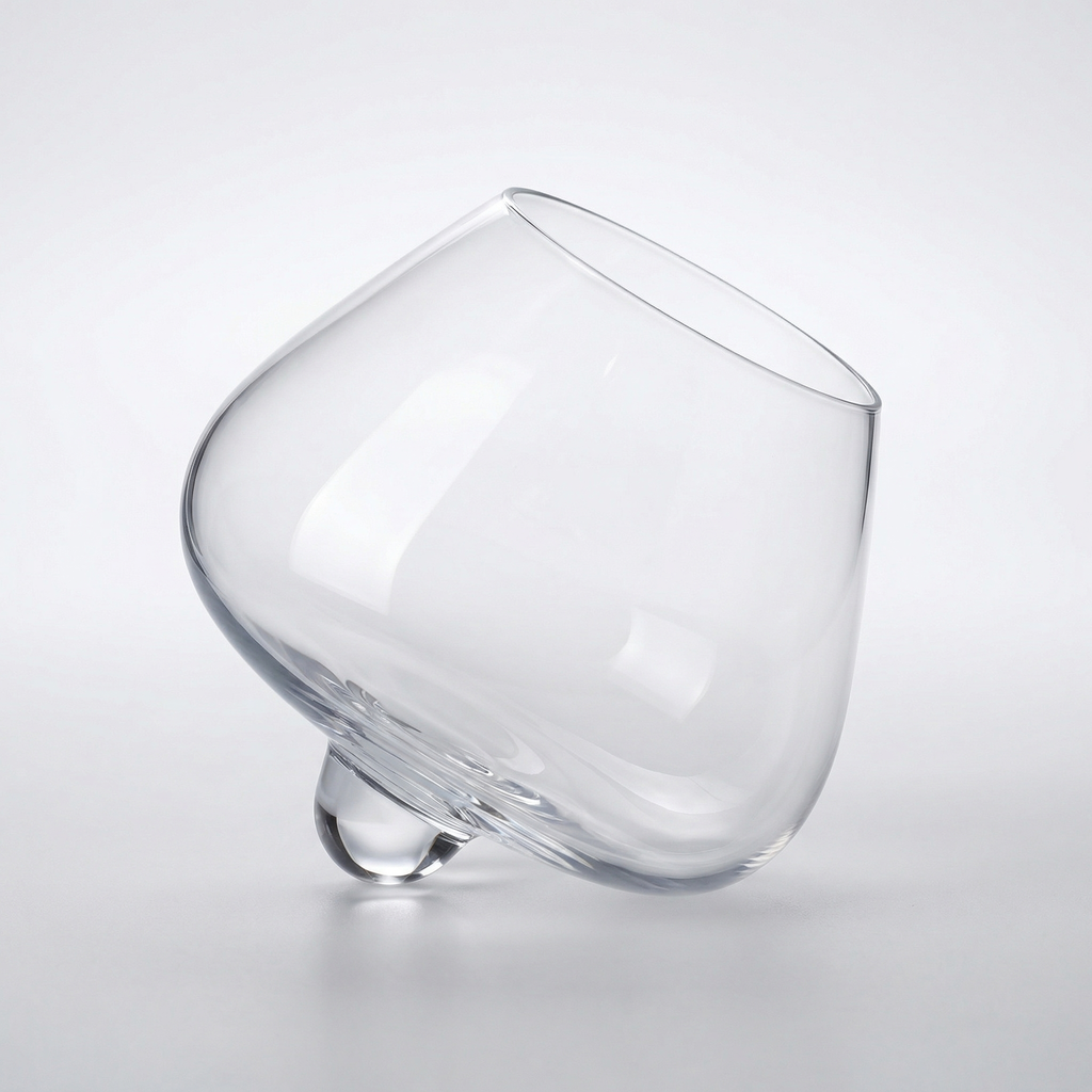 Spinning Crystal Wine Glass Set (2 Pieces)