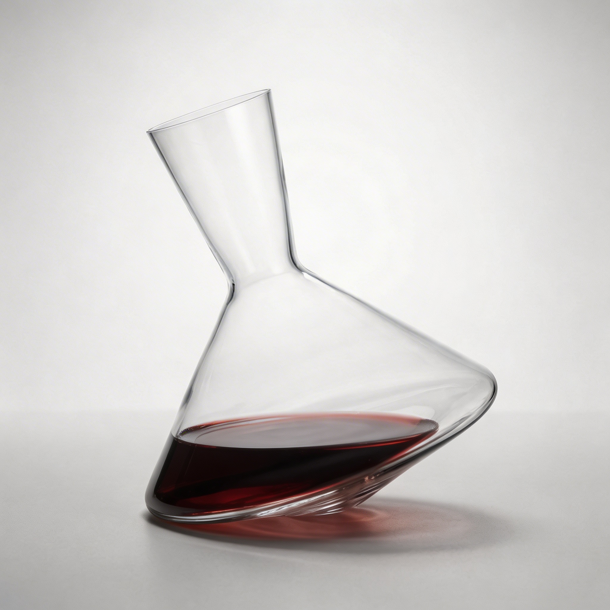 Light Spinning Crystal Decanter