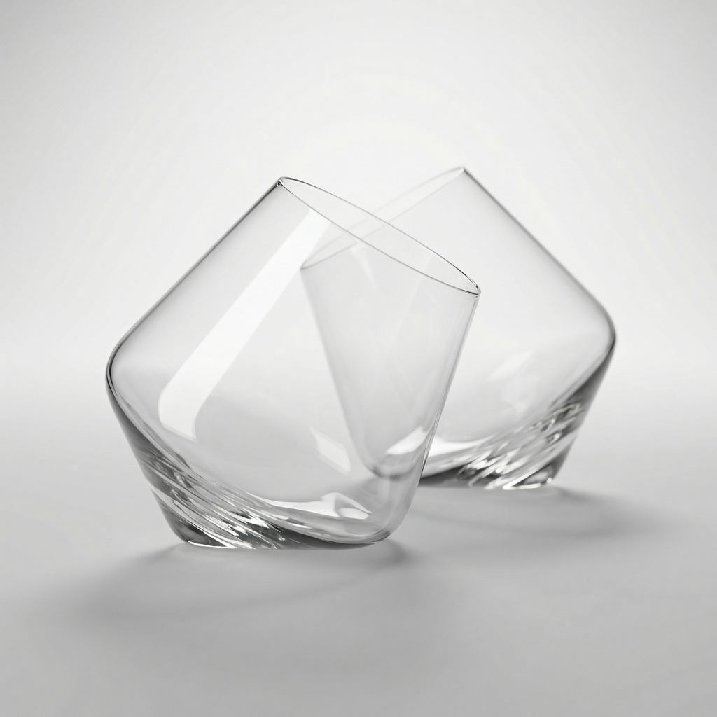 Tempo Spinning Crystal Glass (Universal) – Set of 2